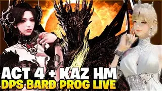 LIVE ACT 4 Dps Bard Prog! | ImDefild Lost ark