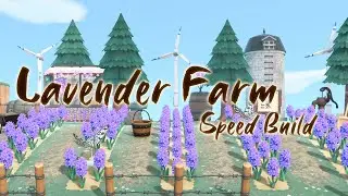 Lavender Farm Speed Build | Animal Crossing New Horizons