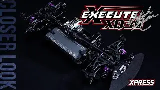 Execute XQ3S Purple Hara Limited Edition Touring Car Kit Full View