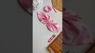 Measurements for Bunny Scarf Scrunchie