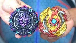 VARIANT LUCIFER vs LORD SPRIGGAN | LANE vs SHU - Beyblade Burst Super King ベイブレードバーストスーパーキング