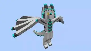 Shalkor Wyvern Minecraft Custom Player Model Showcase