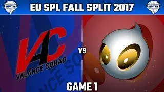SMITE Pro League Fall Split, неделя 4, Европа 2017 &mdash; Valance Squad против Team Dignitas (игра 1)