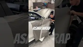 ASMR BMW X6M Door wrap in matte Iced Titanium, what you guys think of color?