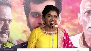 Actress Riythvika speech at Nethra Audio Launch