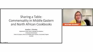 Sharing a Table: Commensality in Middle Eastern And North African Cookbooks
