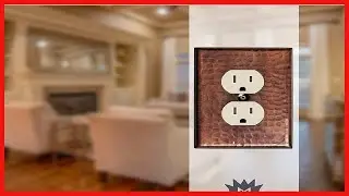 Monarch Pure Copper Hammered Duplex Wall Plate / Switch Plate - HIP Shop