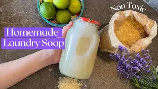 Homemade Laundry Detergent | Non-toxic | Easy & Cheap DIY | Minimalist Home