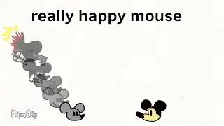 Para mi amigo @Bobesponjaelnuevomundo really happy mouse 🔪