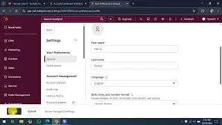 How To Change Hubspot Language
