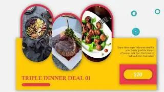 Editable Menu Boards for Restaurants and Take-away