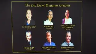 2018 Ramon Magsaysay awardees