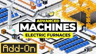 Advanced Machines Add-On - Electric Furnaces Tutorial | Minecraft Marketplace Add-Ons