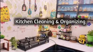 My Kitchen counter top cleaning & organizing vlog | My review about my Kitchen priducts | in தமிழ்