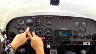 Returning Flight Leg Practiced Forced Landing DV20 KATANA GREECE