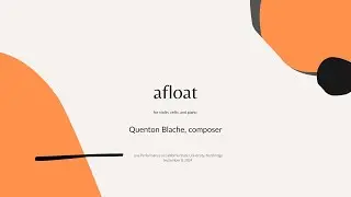 afloat - Quenton Blache TEMPO