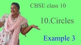 Chapter 10 Circles Example 3 CBSE class 10 in Malayalam
