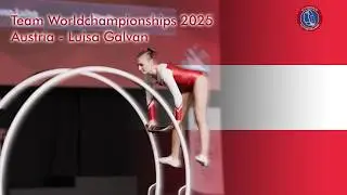Luisa Galvan Team World Championships Senior 2025 in Gymwheel Vault