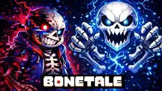 BONETALE PART 2 💀 Fatal Error Sans vs The Floating Skull