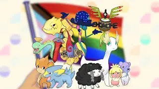 Catching 1 Shiny Pokemon for each color of the Pride Flag!