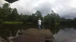 Summer fishing with a swimbait