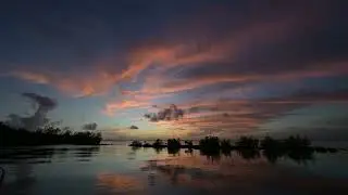 Magnificent Key Largo Sunset - Rowells Waterfront Park