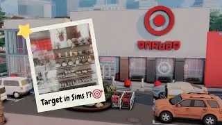 Target in the Sims 4!?! 🎯🛒| Simkoos Lot Overview | The Sims 4