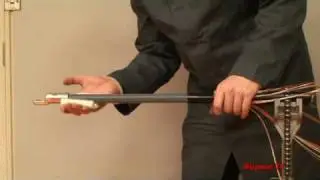 Монтаж концевой кабельной муфты 35 кВ. Формос ТК.