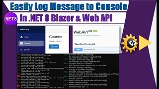 How to Easily Log Information / Errors in Blazor & Web API to Console with Microsoft Logger Service