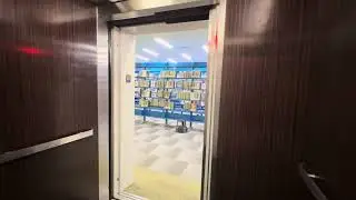 1967 ESCO (Mod. MCE) Hydraulic Elevator @ Lee Davis Library San Jacinto Central in Pasadena, TX 