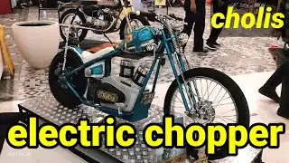 chopper || electric chopper || custom bike show