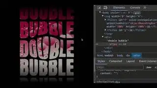 Double bubble! Using HTML and CSS