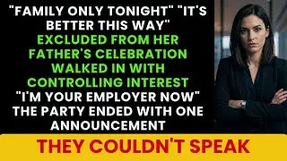 I Was Excluded From the Celebration — Then I Ended It With One Announcement