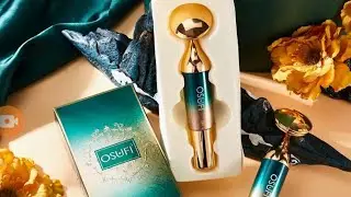 Electric Face Roller Massager Vibration/Skin Tightening Wrinkle Bar Face/Rosie chix vlog