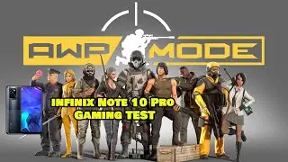 Infinix Note 10 Pro Gaming Test | AWP Mode: Elite online 3D sniper FPS Gameplay Helio G95