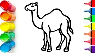 How to Draw a Cute Camel | Easy Step by Step Tutorial