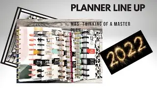 2022 Planner Line up //Too Many Planners??!!!