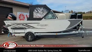 Рыболовная лодка Smoker Craft 1872 Pro Sportsman DC 2024 года с двойной консолью. Yamaha 115 SHO. F & S Yamaha