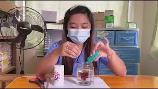 Pharmacist Jhune demonstrate the power of Usana Proflavanol C