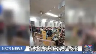 Curry County Town Hall to address illegal camping