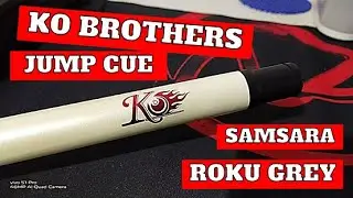 KO BROTHERS JUMP CUE TEST HIT #billiards #billiardstips #trickshot #pooltips