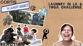 REACTION | CORTIS Laundry in LA & Yoga Challenge 
