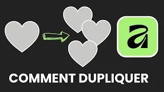 Comment dupliquer sur Affinity