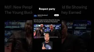 MJF demands respect for the young bucks #aew #njpw #aewtnt #wrestling #mjf #aewdynamite