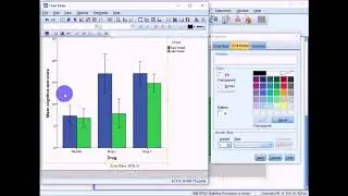 Formatting graphs in SPSS (APA format)