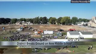 Waunakee Community School District breaks ground on new middle school