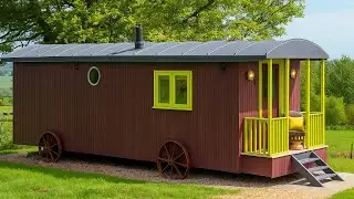 Colorful Countryside Tiny House Feels Like a Fairytale  | Living Design Tiny House