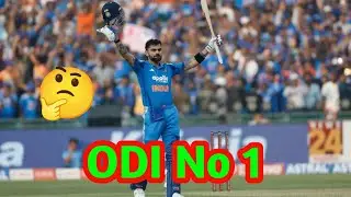 Virat Kohli no 1 odi rankings 🏏 the cricket news facts || virat Kohli 😈 