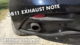 2017 Aston Martin DB11 Exhaust Note