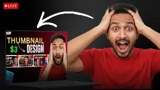 How to Make Viral Thumbnail on Canva LIVE